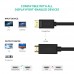 Ugreen 2 Meter 10202 DP Male to HDMI Male Cable